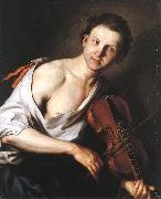 KUPECKY, Jan, Young Man with a Violin